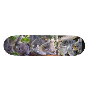 Koala Beer" Laten we dit doen"_Skateboard Skateboard