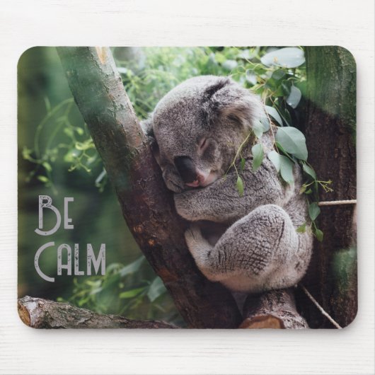 Koala Beer Leuke Dieren Muismat (Voorkant)