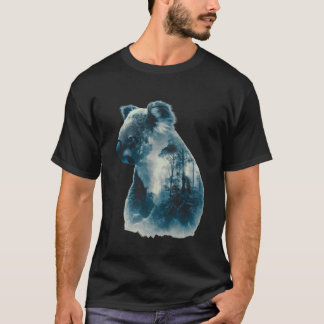 Koala Beer Liefhebber Motief Wilde Dieren Tropisch T-shirt