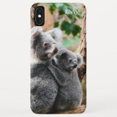 Koala-Beer monogram Case-Mate iPhone Case (Achterkant)
