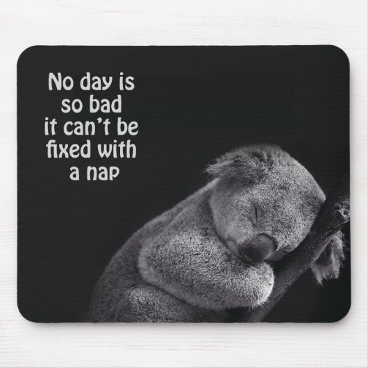 koala beer mousepad muismat (Voorkant)