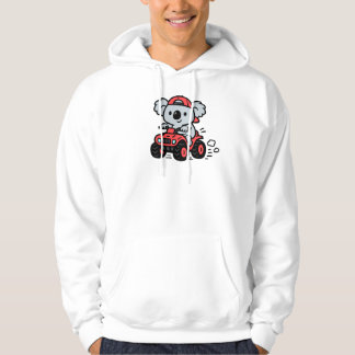 Koala Beer Rijdt op ATV Hoodie