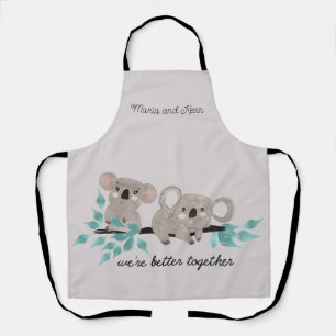 Koala Beer Waterverf Schort