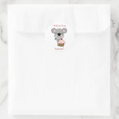 Koala Beer: Wees mijn Valentijn Stickers (Tas)