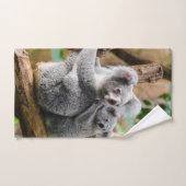 Koala Beren Bathroom Towel Set Bad Handdoek (Handdoek)
