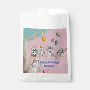 Koala Beren Birthday Party Animal Girls roze Bedankzakje