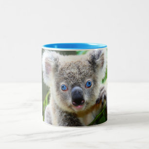 Koala Beren Tweekleurige Koffiemok