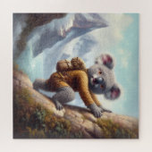 Koala bergbeklimmen legpuzzel (Horizontaal)