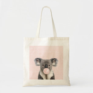 Koala Bgloeiroze Bubble gom Tote Bag