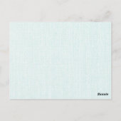 Koala Blaast een Blauwe Bubble Gum    Briefkaart (Achterkant)