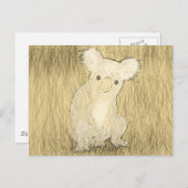 Koala Briefkaart (Voorkant / Achterkant)