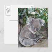 Koala Briefkaart (Voorkant / Achterkant)