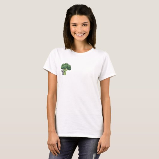 Koala & Broccoli T-shirt (Voorkant volledig)