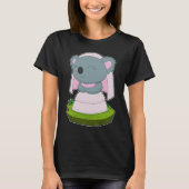 Koala bruid sluier bruiloft t-shirt (Voorkant)