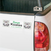 Koala - Bumpersticker (Op Truck)