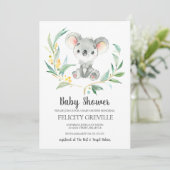 Koala Bush Baby | Invitations de douche bébé (Debout devant)