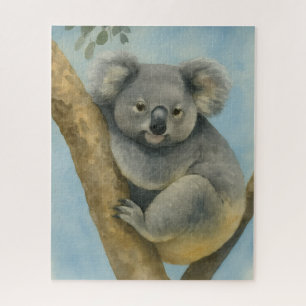 Koala Calm - Waterverf Wildlife Legpuzzel