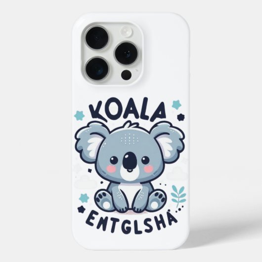 Koala Charm Case-Mate iPhone Case (Achterkant)