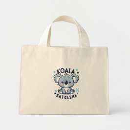 Koala Charm Mini Tote Bag