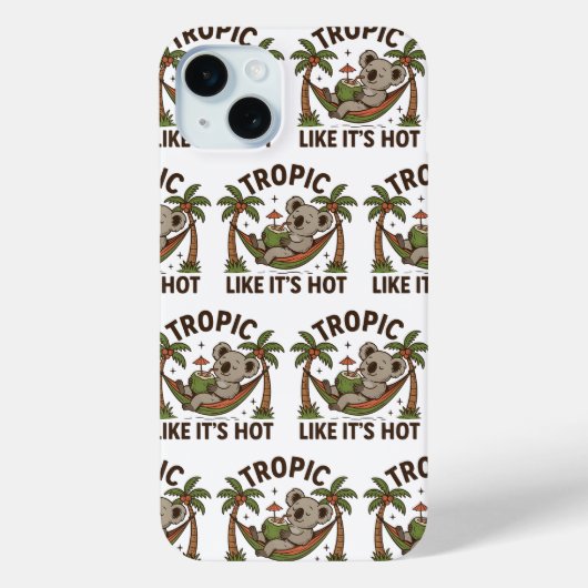 Koala-chill vibes Case-Mate iPhone case (Achterkant)