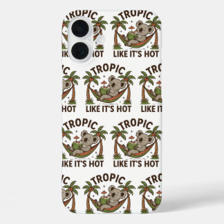 Koala-chill vibes iPhone 16 plus hoesje