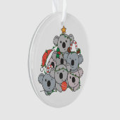 Koala Christmas Tree Funny Animal Christmas (devant)