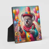 Koala Clown Fotoplaat (Voorkant)