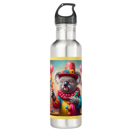 Koala Clown Waterfles (Voorkant)