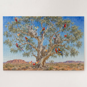 Koala-cocktailuur in de gombomen legpuzzel