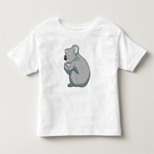 Koala Coffee Cup Kinder Shirts (Voorkant)