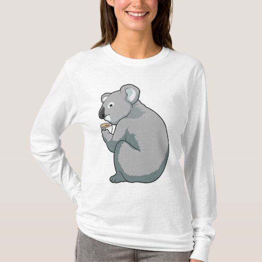 Koala Coffee Cup T-shirt (Voorkant)