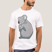 Koala Coffee Cup T-shirt (Voorkant)