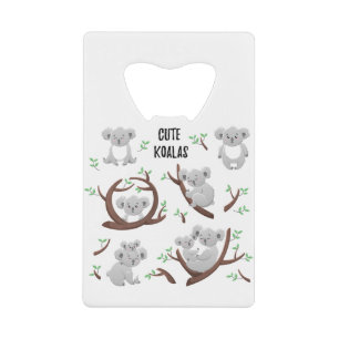 koala collectie beer Cool Koala, steun Oostenrijk Kredietkaart Flessenopener