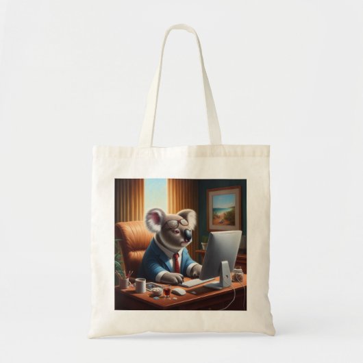 Koala Computer Tote Bag (Voorkant)