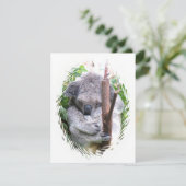 Koala Cuddle Kaart (Staand voorkant)