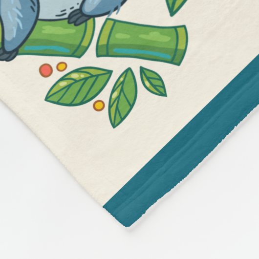 Koala Cuties Fleece Deken (Hoek)