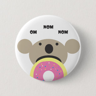 Koala Donut Diet Ronde Button 5,7 Cm