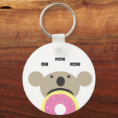 Koala Donut Diet Sleutelhanger (Voorkant)