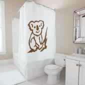 Koala Douchegordijn (In situ)