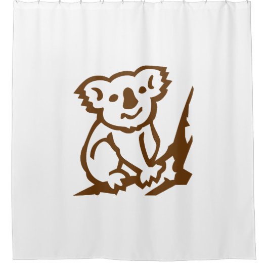 Koala Douchegordijn (Voorkant)