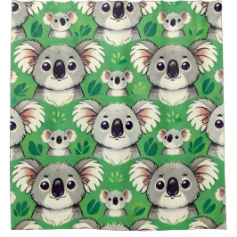 Koala Douchegordijn