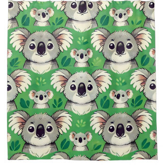 Koala Douchegordijn