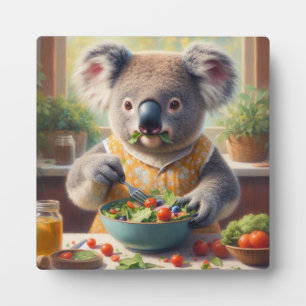 Koala Eating Salade Fotoplaat