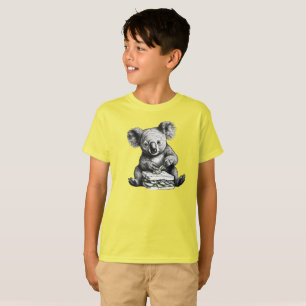 Koala eet een broodje Schattige Beer T-shirt