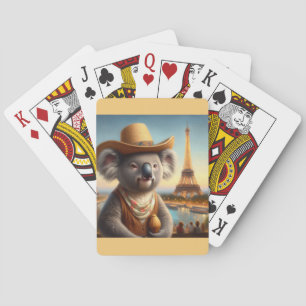 Koala Eiffeltoren Pokerkaarten