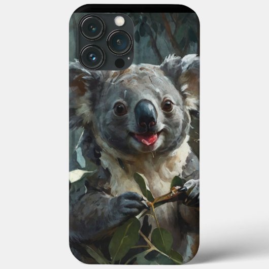 Koala en Eucalypts Case-Mate iPhone Case (Achterkant)