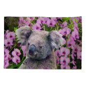 Koala en Orchids Kussensloop (Achterkant)