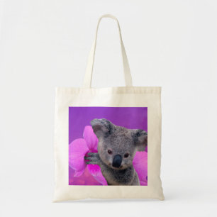 Koala en Orchids Tote Bag