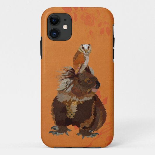 KOALA EN UIL Case-Mate iPhone CASE (Achterkant)