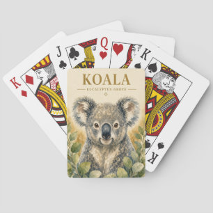 Koala Eucalyptusbos Wildlife Pokerkaarten